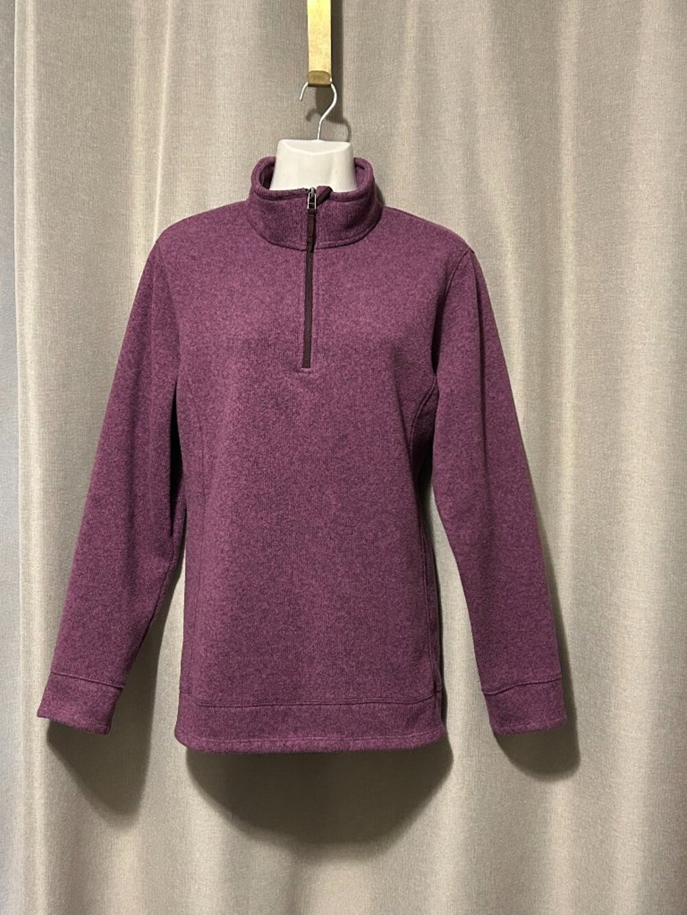 LANDS' END  Quarter Zip Fleece Sweater - Size 1X